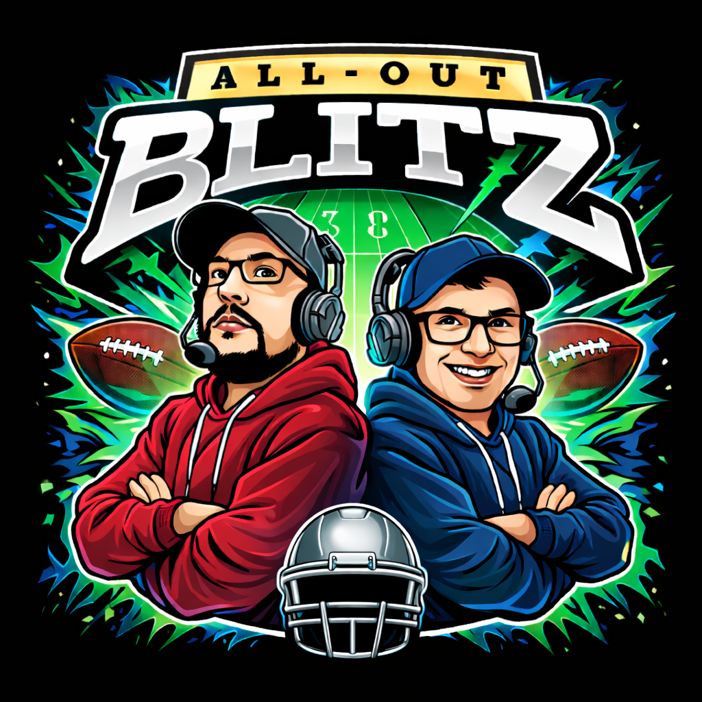 All-Out Blitz Podcast Logo